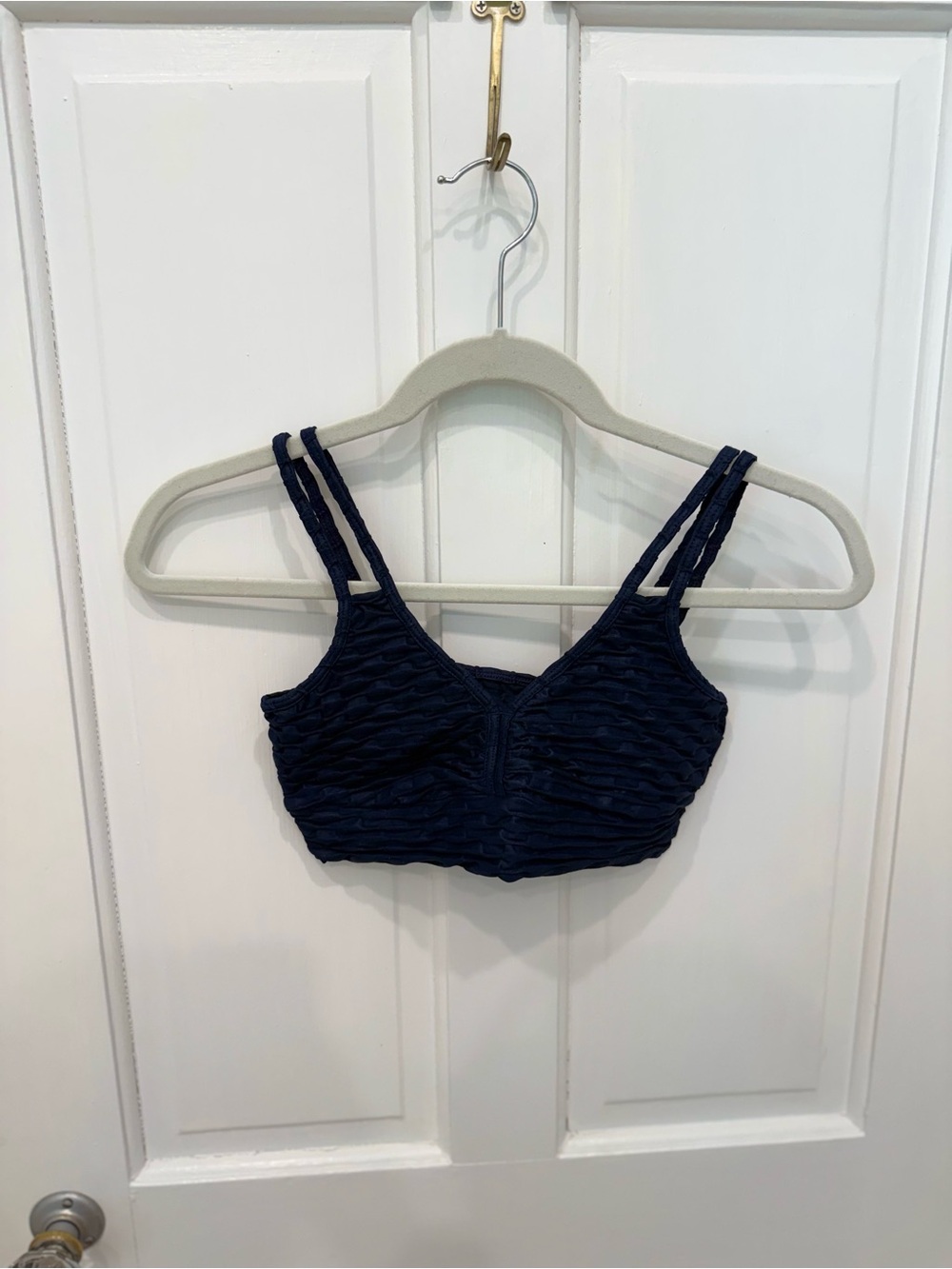 NWOT Booty by Brabants Navy Sports Bra